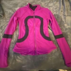 Lululemon Athletica Reversible Zip sweat proof sweater